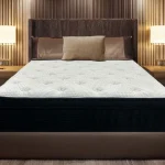 CS 13 mattress set up in a bedroom
