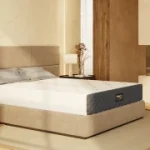 Puffy Cloud mattress on a base in a room
